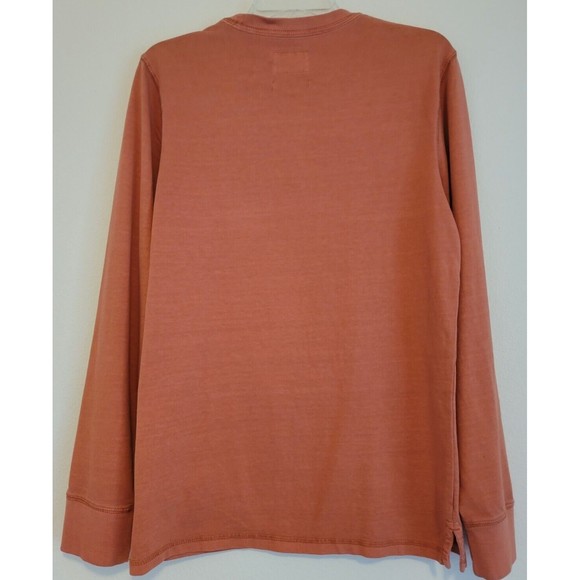 Goodfellow Mens Size S Long Sleeve Crewneck T-Shirt with Pocket Thick Cotton - Picture 10 of 11